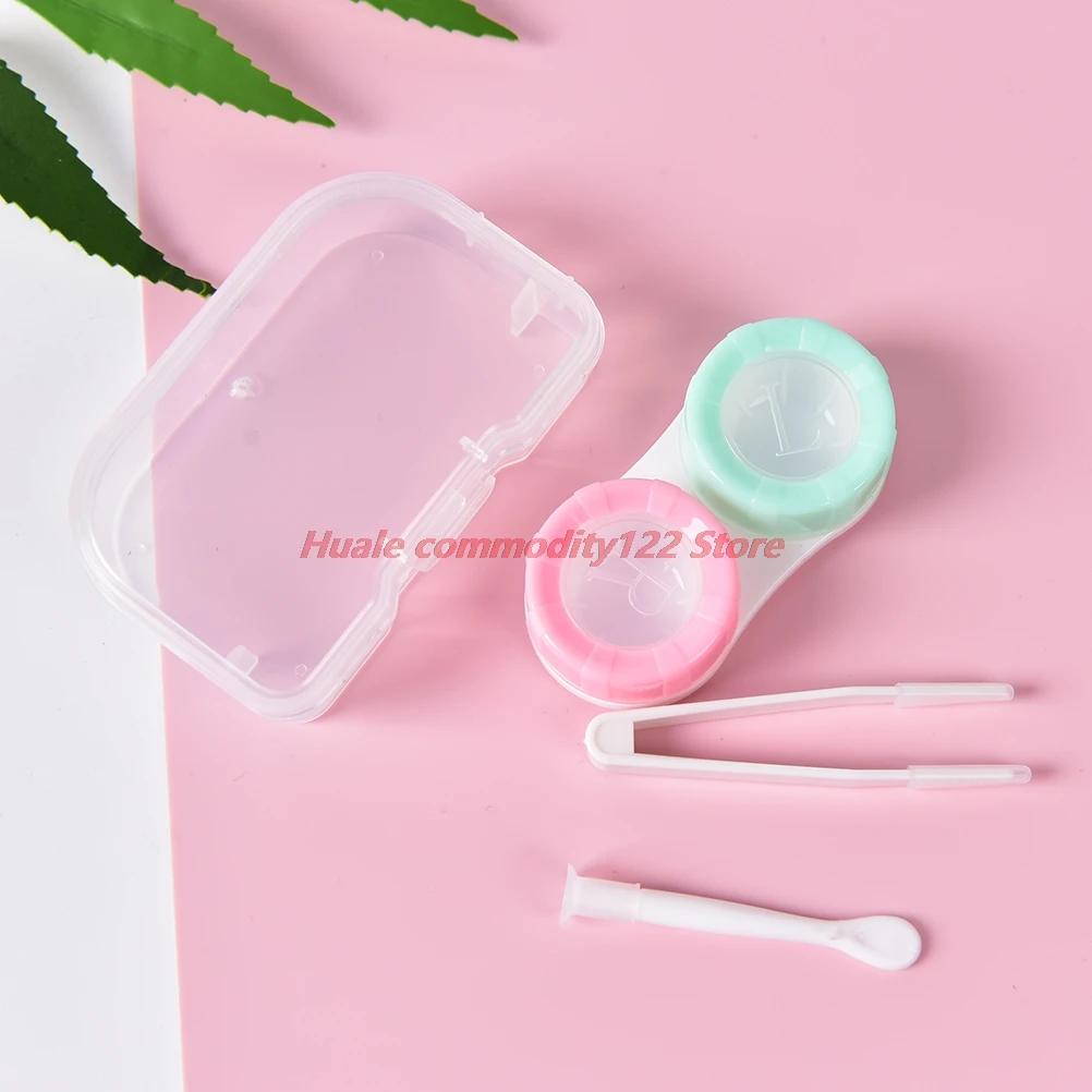 New Plastic Contact Lens Box Portable Contact Lenses Soak Storage Small Mini Tweezer Stick Eyewear Bag Container Random Color
New Plastic Contact Lens Box Portable Contact Lenses Soak Storage Small Mini Tweezer Stick Eyewear Bag Container Random Color