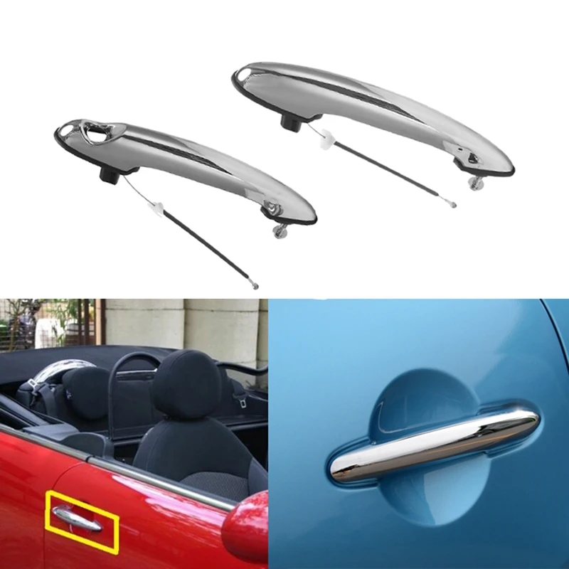 Car Outside Door Handle Chrome for Mini Cooper 2002-2015 
Car Outside Door Handle Chrome for Mini Cooper 2002-2015