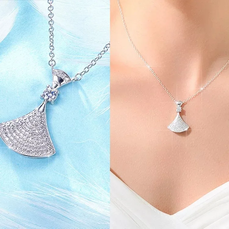 S925 Silver Necklace Pendant Diamond Luxury Cute/Romantic Flower Women Fine Jewelry Silver Wedding Fashion Necklace for Women
S925 Silver Necklace Pendant Diamond Luxury Cute/Romantic Flower Women Fine Jewelry Silver Wedding Fashion Necklace for Women