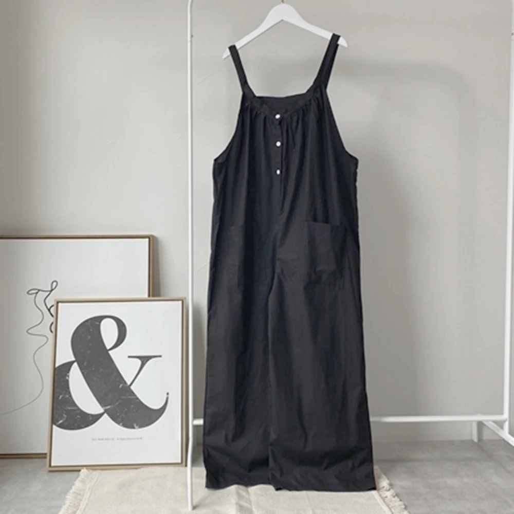 Plain Casual Trousers Ladies Fashion Mid Waist Loose All-in-one Black Causal Korea Mid Waist Fall Pocket Women One Piece Pants
Plain Casual Trousers Ladies Fashion Mid Waist Loose All-in-one Black Causal Korea Mid Waist Fall Pocket Women One Piece Pants