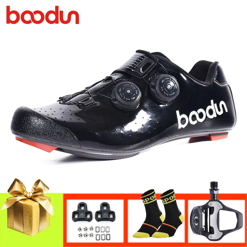 BOODUN Athletic road cycling shoes women breathable Ultralight Self-Locking Pro Men's Cycling Shoes Road Bike riding sneakers
BOODUN Athletic road cycling shoes women breathable Ultralight Self-Locking Pro Men's Cycling Shoes Road Bike riding sneakers