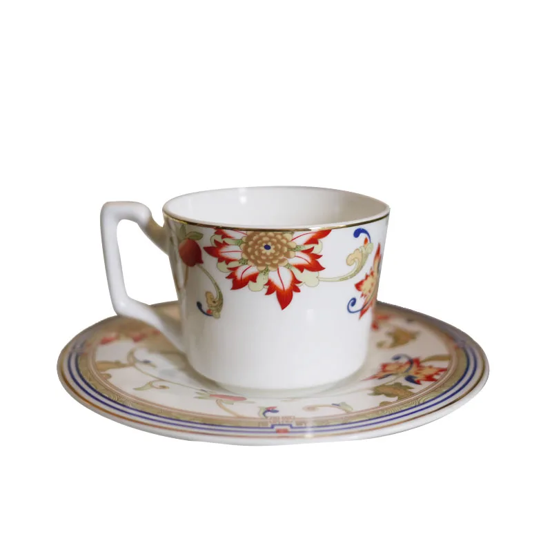 Tea Coffee Cup Set Bone China Ceramics Blue Bird English Afternoon Tea Cups Palace Style Kaffeebecher Household Products EF50CS
Tea Coffee Cup Set Bone China Ceramics Blue Bird English Afternoon Tea Cups Palace Style Kaffeebecher Household Products EF50CS