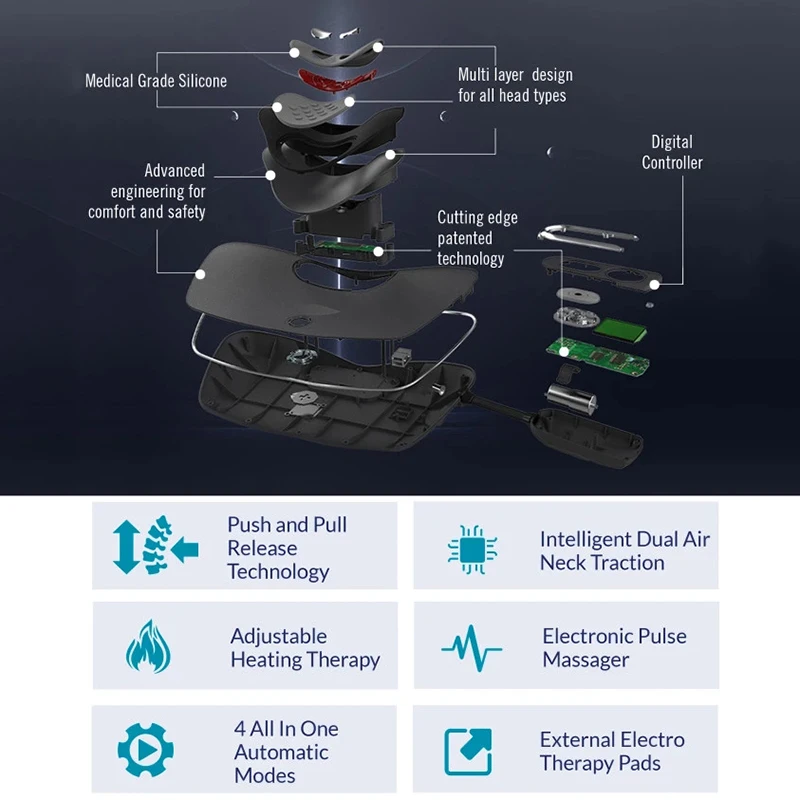 Hot Multi-Functional Cervical Traction Device Neck Massage Pillow Shiatsu Massager Mini Fitness Instrument EY669
Hot Multi-Functional Cervical Traction Device Neck Massage Pillow Shiatsu Massager Mini Fitness Instrument EY669