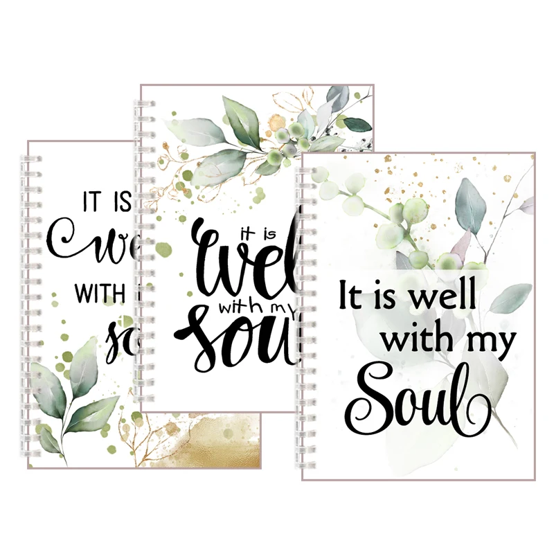 Inspirational Quote Hymn - It Is Well with My Soul - Spiral Notebook Fine Art Script Calligraphy Note Book Notepad Faith Belief
Inspirational Quote Hymn - It Is Well with My Soul - Spiral Notebook Fine Art Script Calligraphy Note Book Notepad Faith Belief