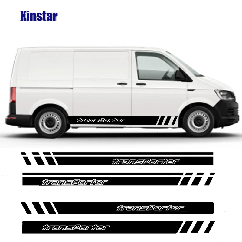 2pcs Transporter Car Side Vinyl Decal Sticker For VW Volkswagen T4 T5 T6 Caddy Camper Vinyl Decal Accessories
2pcs Transporter Car Side Vinyl Decal Sticker For VW Volkswagen T4 T5 T6 Caddy Camper Vinyl Decal Accessories