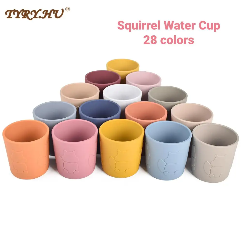 Baby Cartoon Squirrel Silicone Cups BPA-Free Portable Storage Container Feeding Cup For Children Leakproof Learning Drink Cup
Baby Cartoon Squirrel Silicone Cups BPA-Free Portable Storage Container Feeding Cup For Children Leakproof Learning Drink Cup