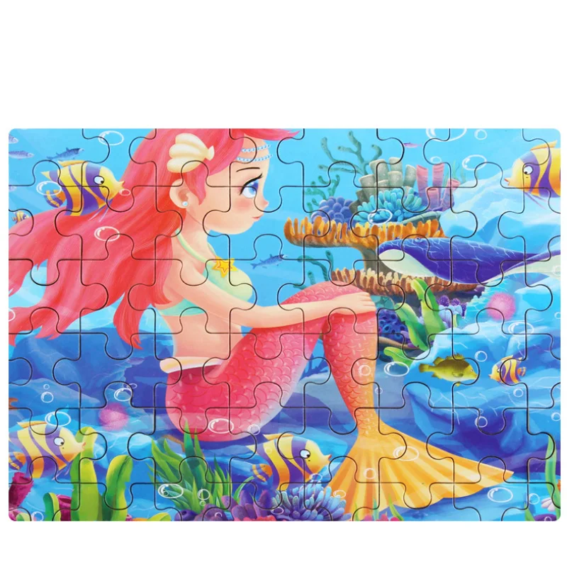 New 60 Pieces Wooden Puzzle Kids Toy Cartoon Animal Wood Jigsaw Puzzles Child Early Educational Learning Toys for Christmas Gift
New 60 Pieces Wooden Puzzle Kids Toy Cartoon Animal Wood Jigsaw Puzzles Child Early Educational Learning Toys for Christmas Gift