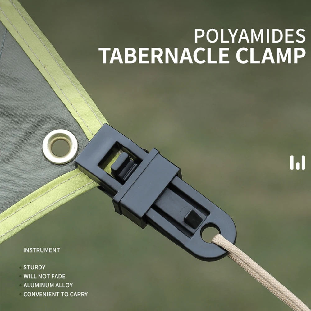 4/10pcs Plastic Tent Clamp, Wind Resistant Canopy Clamp, Large Outdoor Camping Canopy, Crocodile Tent with Spike Hitch
4/10pcs Plastic Tent Clamp, Wind Resistant Canopy Clamp, Large Outdoor Camping Canopy, Crocodile Tent with Spike Hitch