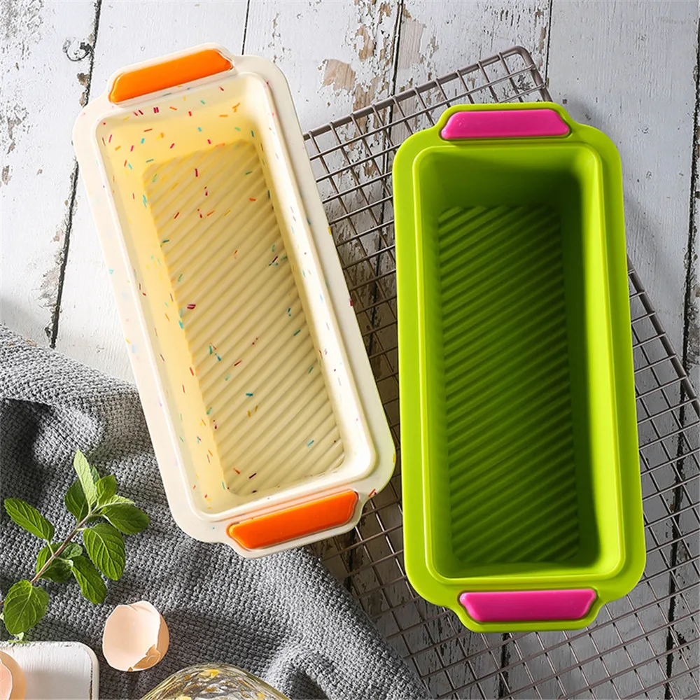 Silicone Baking Dish Silicone Cake Molds Toast Bread Pan Candy Cake Tools Pastry Silicone Mold DIY Rectangle Kitchen Supplies
Silicone Baking Dish Silicone Cake Molds Toast Bread Pan Candy Cake Tools Pastry Silicone Mold DIY Rectangle Kitchen Supplies