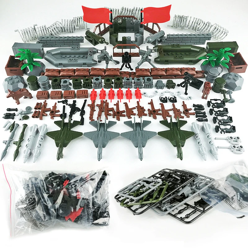 Military WW2 Weapon Guns Army Arms Building Blocks City Police Swat German Figure Equipment Accessories Bricks Toy Kids Gift
Military WW2 Weapon Guns Army Arms Building Blocks City Police Swat German Figure Equipment Accessories Bricks Toy Kids Gift