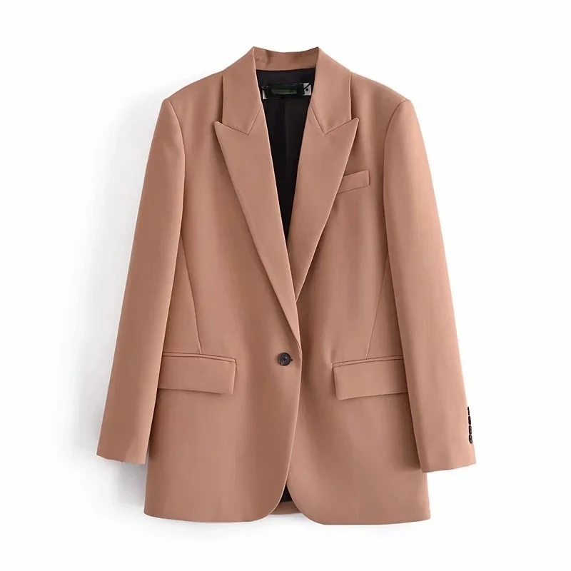 2021 New Spring Pocket Decoration Loose Jacket Suit Blazer Plus Size Clothing for Women
2021 New Spring Pocket Decoration Loose Jacket Suit Blazer Plus Size Clothing for Women