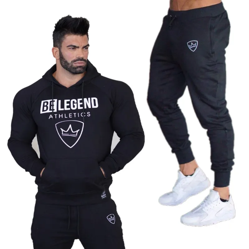 High quality Gyms Brand Men's Sets 2020 New Fashion Sportswear Tracksuits Sets Men's Hoodies+Pants casual Outwear Suits
High quality Gyms Brand Men's Sets 2020 New Fashion Sportswear Tracksuits Sets Men's Hoodies+Pants casual Outwear Suits