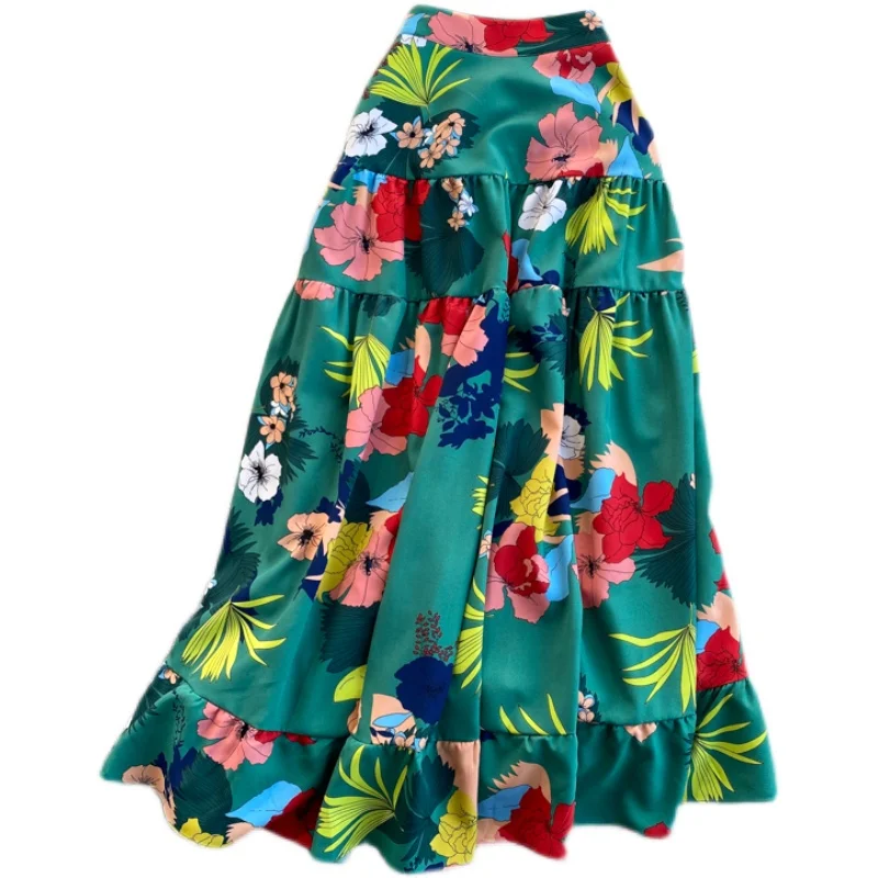 2021 New Printed Spring Summer New High-waisted Slim Slimming Ruffled Gentle All-match Midi Skirt C573
2021 New Printed Spring Summer New High-waisted Slim Slimming Ruffled Gentle All-match Midi Skirt C573