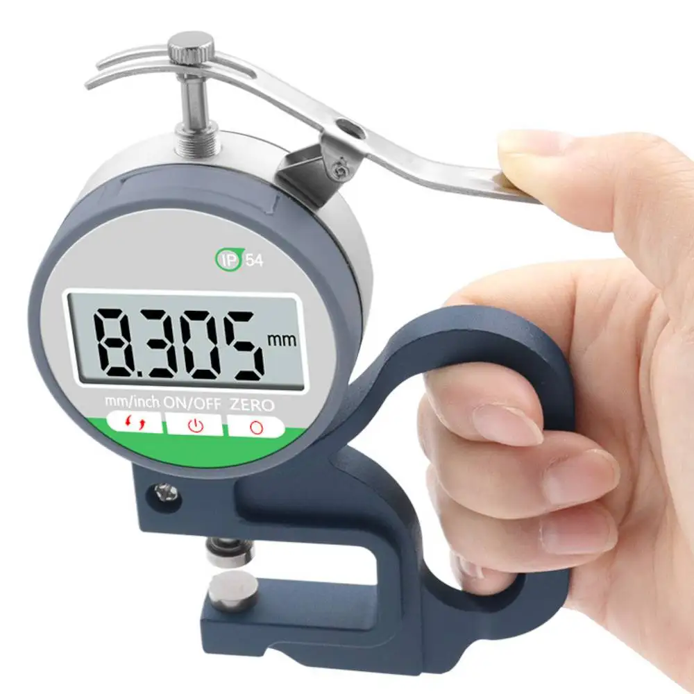 0.01mm/0.001mm Digital Thickness Gauge Meter Touch Screen Electronic Micrometer Microns Tester Measuring Instrument
0.01mm/0.001mm Digital Thickness Gauge Meter Touch Screen Electronic Micrometer Microns Tester Measuring Instrument