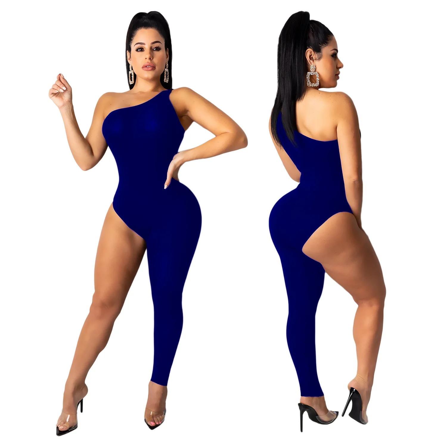 One Leg Jumpsuit Black Blue Burgundy Sexy One Shoulder Jumpsuit for Women Summer 2021 Party Bodycon Club One Piece Outfits Mono
One Leg Jumpsuit Black Blue Burgundy Sexy One Shoulder Jumpsuit for Women Summer 2021 Party Bodycon Club One Piece Outfits Mono