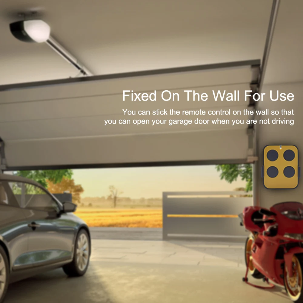 Пульт дистанционного управления для дверей гаража, 433 МГц, 868 МГц
Пульт дистанционного управления для дверей гаража, 433 МГц, 868 МГц