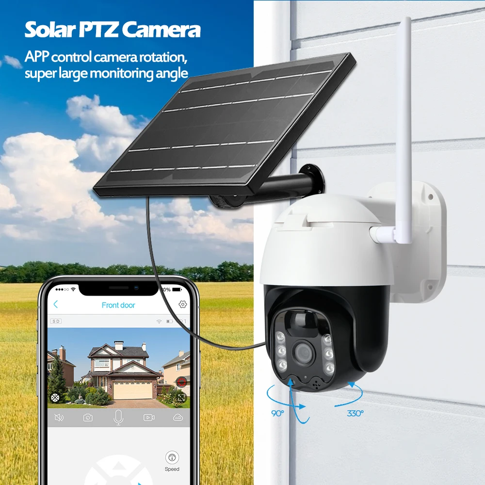 4G IP PTZ камера 1080P наружная 18650 батарея на солнечных батареях GSM SIM-карта PIR цветная камера ночного видения для дома
4G IP PTZ камера 1080P наружная 18650 батарея на солнечных батареях GSM SIM-карта PIR цветная камера ночного видения для дома