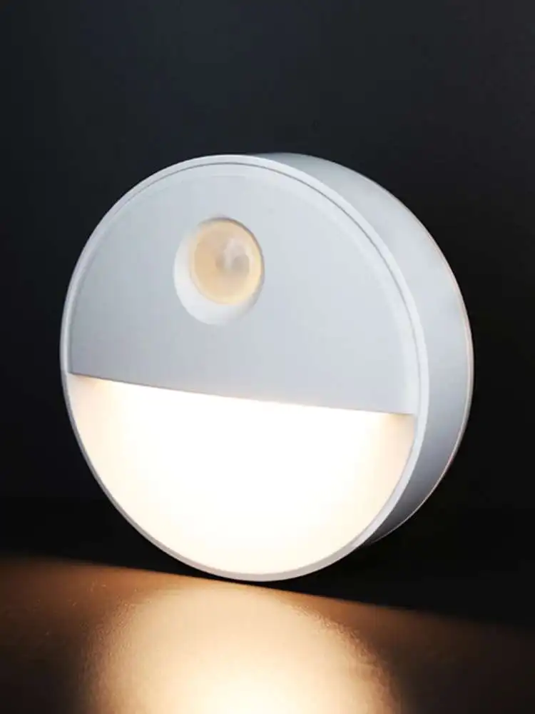 Half Moon Induction LED Lamp Round Human Body Motion Sensor Night Light
Half Moon Induction LED Lamp Round Human Body Motion Sensor Night Light