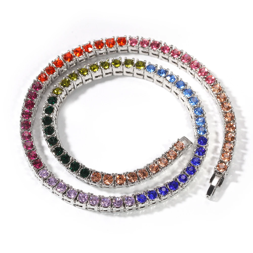 Hip Hop Crystal Jewelry Iced Tennis Chain Men Chunky Necklace Iced Cubic Zircon Miami Cuban Link Chain Necklace Jewelry For Men
Hip Hop Crystal Jewelry Iced Tennis Chain Men Chunky Necklace Iced Cubic Zircon Miami Cuban Link Chain Necklace Jewelry For Men