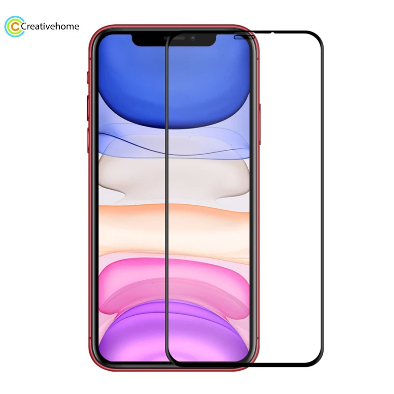 Защитное закаленное стекло для iPhone 11 / iPhone XR, 0,26 мм, 9H, 6D
Защитное закаленное стекло для iPhone 11 / iPhone XR, 0,26 мм, 9H, 6D
