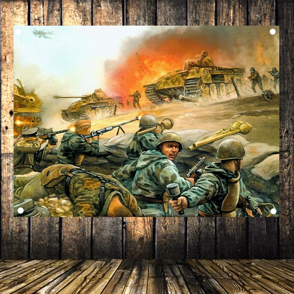 WW2 Old Photo Wall Art Wehrmacht Tiger Tank Military Poster Print Vintage Flag Banner Wall Art Canvas Painting Wall Decoration
WW2 Old Photo Wall Art Wehrmacht Tiger Tank Military Poster Print Vintage Flag Banner Wall Art Canvas Painting Wall Decoration