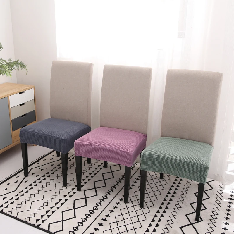 solid Jacquard seat Covers elastic For Wedding Dining Room Office Banquet housse de chaise chair cover 
solid Jacquard seat Covers elastic For Wedding Dining Room Office Banquet housse de chaise chair cover