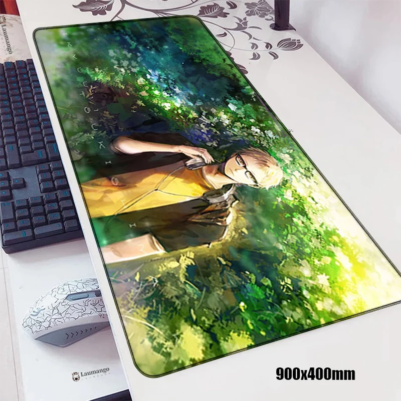 Large Gamer Computer Mouse Pad Anime Haikyuu Keyboard Gaming Mousepad Company Diy Laptop Mat Pad on the Table Desk Protector
Large Gamer Computer Mouse Pad Anime Haikyuu Keyboard Gaming Mousepad Company Diy Laptop Mat Pad on the Table Desk Protector