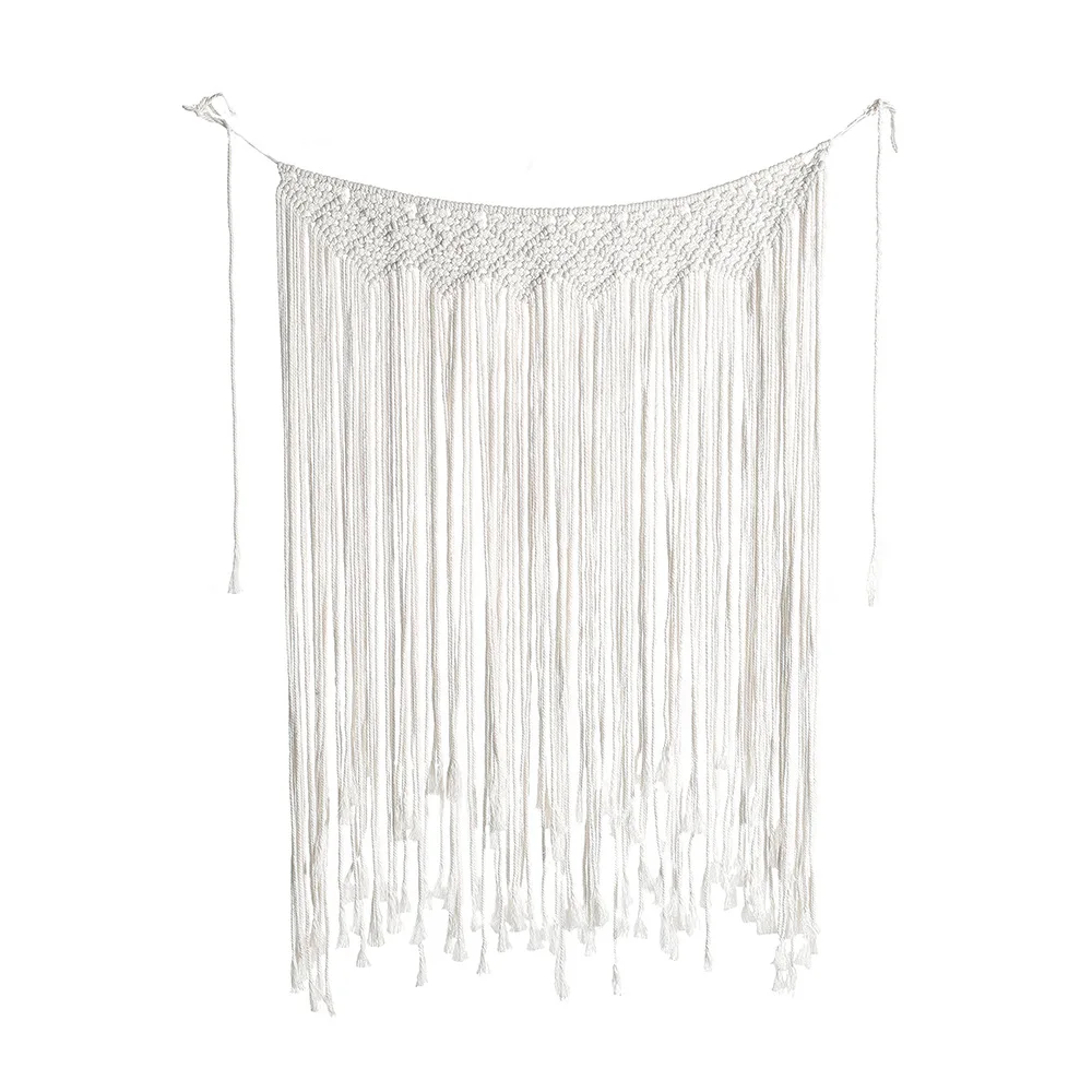 Handmade Art Tapestry Wall Hanging Boho Tassel Beige Woven Wedding Tapestry Wall Hanging Tapiz Colgante Home Accessories DG50T
Handmade Art Tapestry Wall Hanging Boho Tassel Beige Woven Wedding Tapestry Wall Hanging Tapiz Colgante Home Accessories DG50T