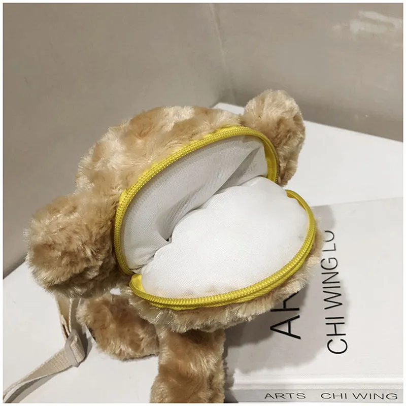 Cute Teddy Bear Shoulder Backpack Plush Toy Crossbody Bag Children Coin Purse Messenger Bags Girls Girlfriend Kids Gift
Cute Teddy Bear Shoulder Backpack Plush Toy Crossbody Bag Children Coin Purse Messenger Bags Girls Girlfriend Kids Gift