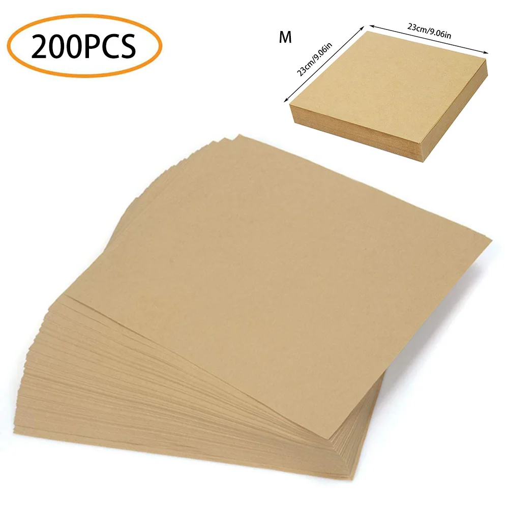 Wholesale 200pcs Kraft Paper Hamburger Wrapping Paper Oil-proof Paper for Packing Laminating Tray Paper Food Wrapping Papers
Wholesale 200pcs Kraft Paper Hamburger Wrapping Paper Oil-proof Paper for Packing Laminating Tray Paper Food Wrapping Papers