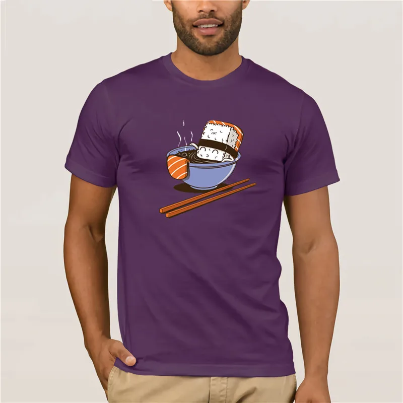 Men's white short sleeve t-shirt High Quality Sushi Food men O Neck Cool Noodles man Casual Female Tee Tops personality T-shirt
Men's white short sleeve t-shirt High Quality Sushi Food men O Neck Cool Noodles man Casual Female Tee Tops personality T-shirt