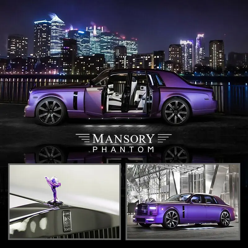 Time Micro 1/64 модель автомобиля Rolls-R Phantom 8 MANSORY Refit Version матовая фиолетовая модель автомобиля 1:64 Коллекция подарков
Time Micro 1/64 модель автомобиля Rolls-R Phantom 8 MANSORY Refit Version матовая фиолетовая модель автомобиля 1:64 Коллекция подарков