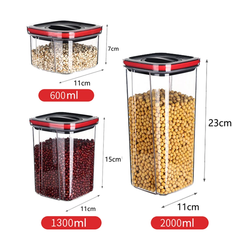 New Transparent Sealed Fresh-Keeping Box Kitchen Food Container Grain Storage Tank Dried Fruit Rotatable Storage Tank Sealed Jar
New Transparent Sealed Fresh-Keeping Box Kitchen Food Container Grain Storage Tank Dried Fruit Rotatable Storage Tank Sealed Jar