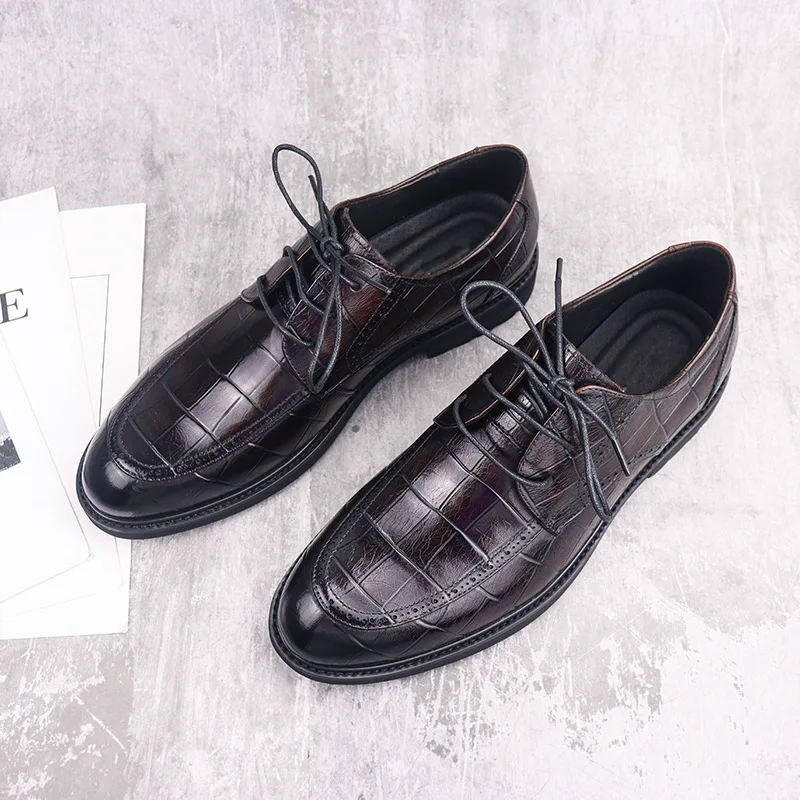New Mens Dress Shoes Luxury Italian 100% Real Leather Shoes Men Breathable Brand Office Business Party Wedding Loafers Shoes
New Mens Dress Shoes Luxury Italian 100% Real Leather Shoes Men Breathable Brand Office Business Party Wedding Loafers Shoes