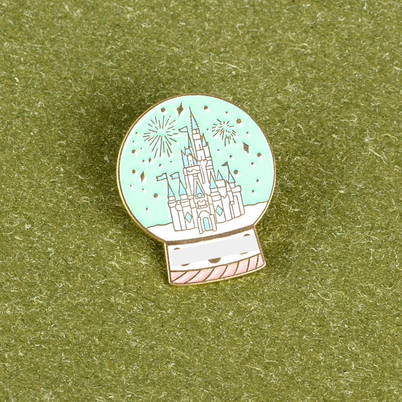 Fairytale Castle Crystal ball Enamel pin Children Brooch Backpack Clothes Lapel Pins Button Jewelry Gift for Kids Friends
Fairytale Castle Crystal ball Enamel pin Children Brooch Backpack Clothes Lapel Pins Button Jewelry Gift for Kids Friends
