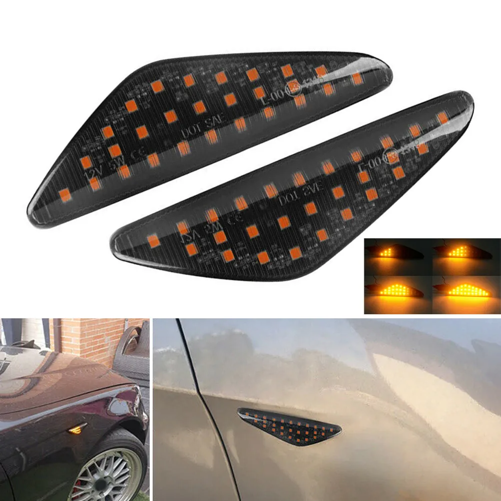 2X LED Turn Signal Light Yellow Light Running Water For BMW X3X5X6 E70 E71 F25 Indicator Guard Led Flasher Light
2X LED Turn Signal Light Yellow Light Running Water For BMW X3X5X6 E70 E71 F25 Indicator Guard Led Flasher Light