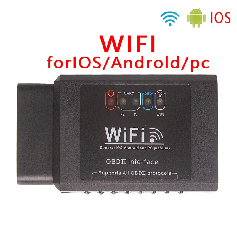 New OBD WIFI V1.5 MINI ELM327 OBD2 Bluetooth Auto Scanner OBDII 2 Car ELM 327 Tester Diagnostic Tool for IOS Android Windows
New OBD WIFI V1.5 MINI ELM327 OBD2 Bluetooth Auto Scanner OBDII 2 Car ELM 327 Tester Diagnostic Tool for IOS Android Windows