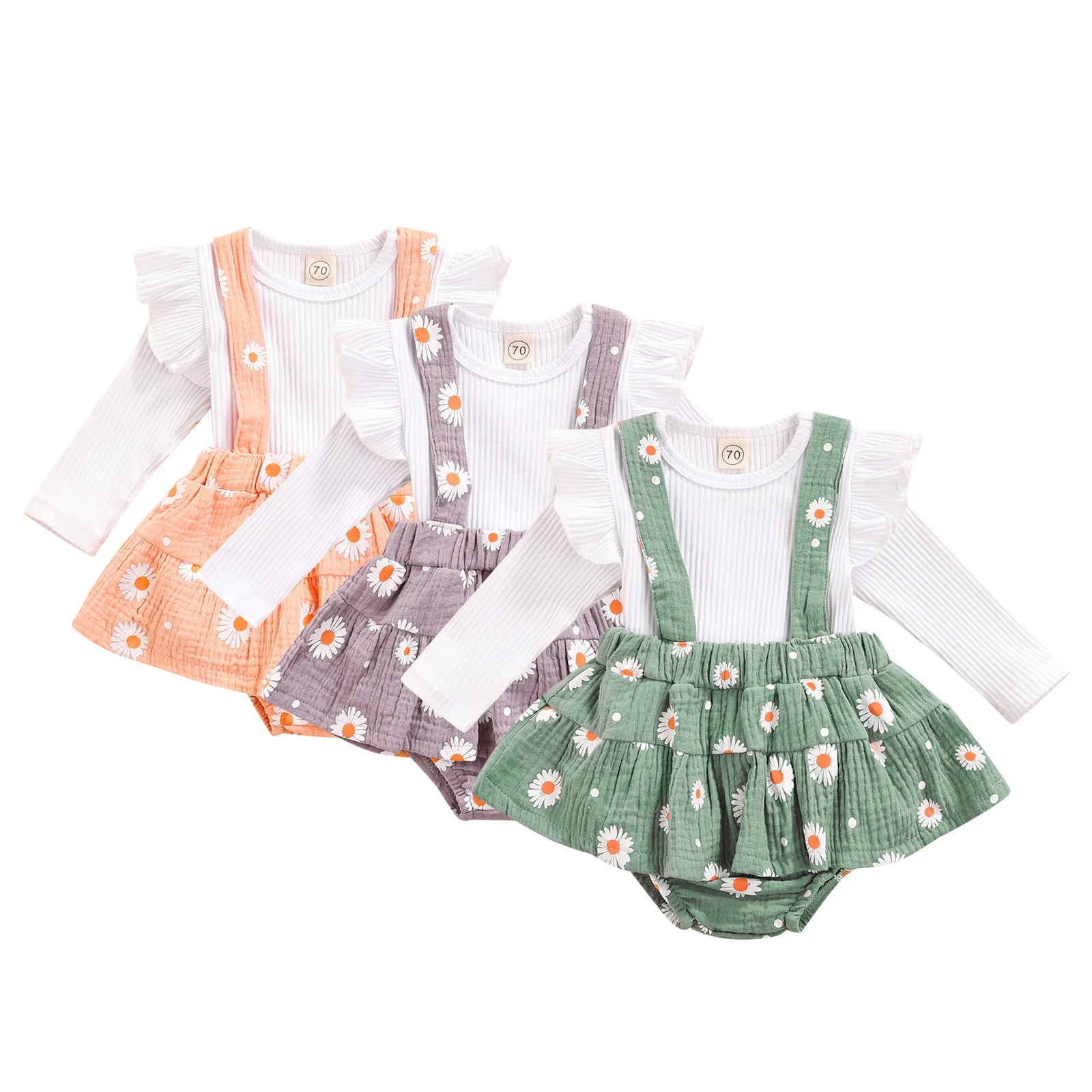 Lioraitiin 0-18M Newborn Infant Baby Girl 2Pcs Clothing Set Long Sleeve O-Neck Solid Top Shirt Floral Printed Shorts
Lioraitiin 0-18M Newborn Infant Baby Girl 2Pcs Clothing Set Long Sleeve O-Neck Solid Top Shirt Floral Printed Shorts