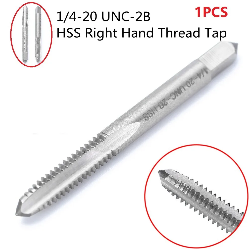 1pc 1/4-20 UNC-2B HSS Right Hand Thread Drill Screw Tap 70mm American Machine Tap Spiral Point Straight Flute Drill
1pc 1/4-20 UNC-2B HSS Right Hand Thread Drill Screw Tap 70mm American Machine Tap Spiral Point Straight Flute Drill