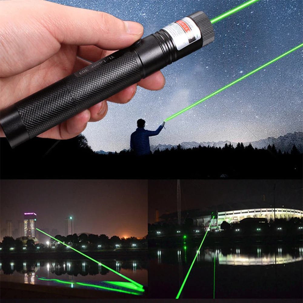 High Power Laser 303 Pointer Green Laser Sight 532nm 5mw Green Laser Equipment Adjustable Focus Laser Sight + 6 In 1 Laser Head
High Power Laser 303 Pointer Green Laser Sight 532nm 5mw Green Laser Equipment Adjustable Focus Laser Sight + 6 In 1 Laser Head