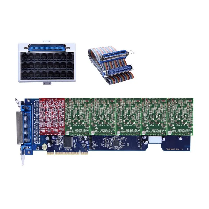 24 порта карта Asterisk аналоговая карта с 4FXO и 20FXS PCI интерфейс порты Sup asterisk trixbox freepbx voip 24 модуля
24 порта карта Asterisk аналоговая карта с 4FXO и 20FXS PCI интерфейс порты Sup asterisk trixbox freepbx voip 24 модуля