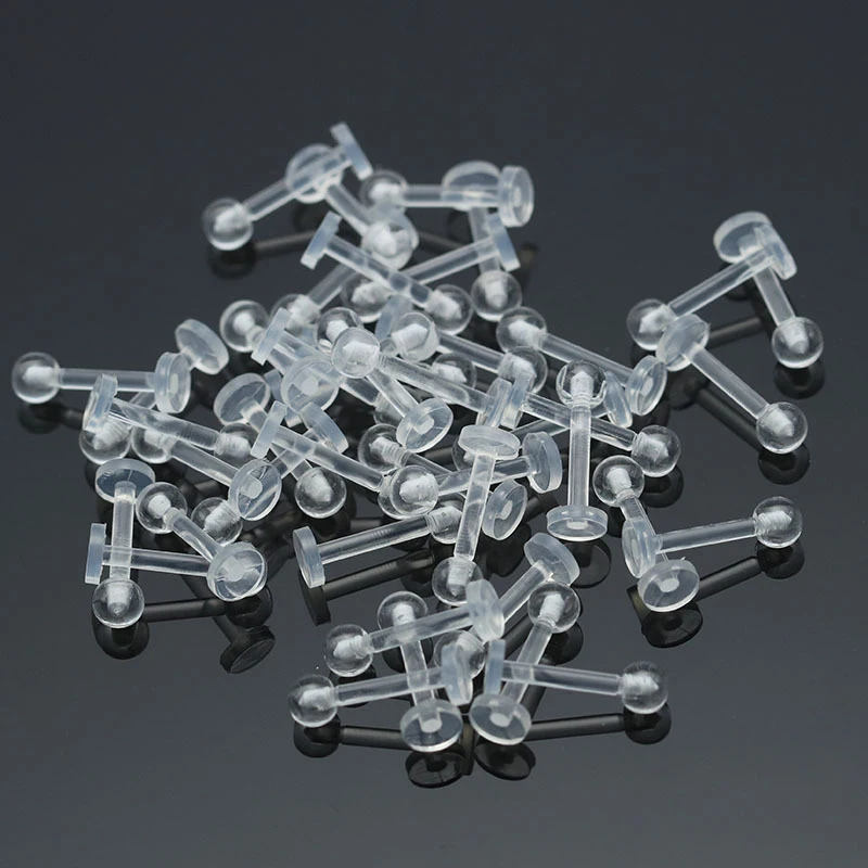 10/6Pcs High Quality Clear Transparent Invisible Piercing Lip Rings Cartilage Tragus Ear Soft Sexy Helix Piercing Body Jewelry
10/6Pcs High Quality Clear Transparent Invisible Piercing Lip Rings Cartilage Tragus Ear Soft Sexy Helix Piercing Body Jewelry