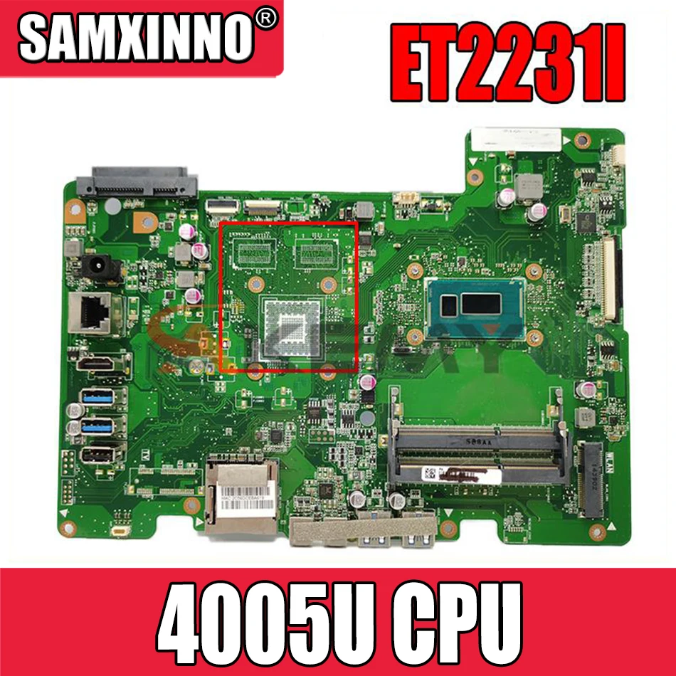 Новая модель Akemy ET2231I Материнская плата ASUS ET2231I ET2231I, модель «Все в одном» REV. 1,3 материнская плата 100% протестированный процессор OK 4005U
Новая модель Akemy ET2231I Материнская плата ASUS ET2231I ET2231I, модель «Все в одном» REV. 1,3 материнская плата 100% протестированный процессор OK 4005U