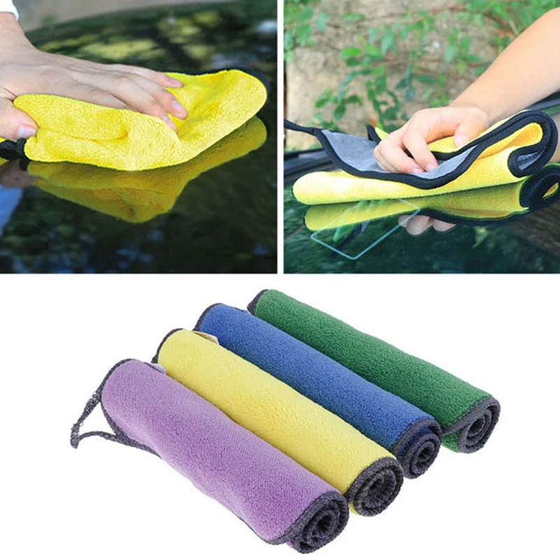 Absorbent microfiber towel Car cleaning Household kitchen coral fleece washing cleaning cloth Reusable decontamination cloth
Absorbent microfiber towel Car cleaning Household kitchen coral fleece washing cleaning cloth Reusable decontamination cloth