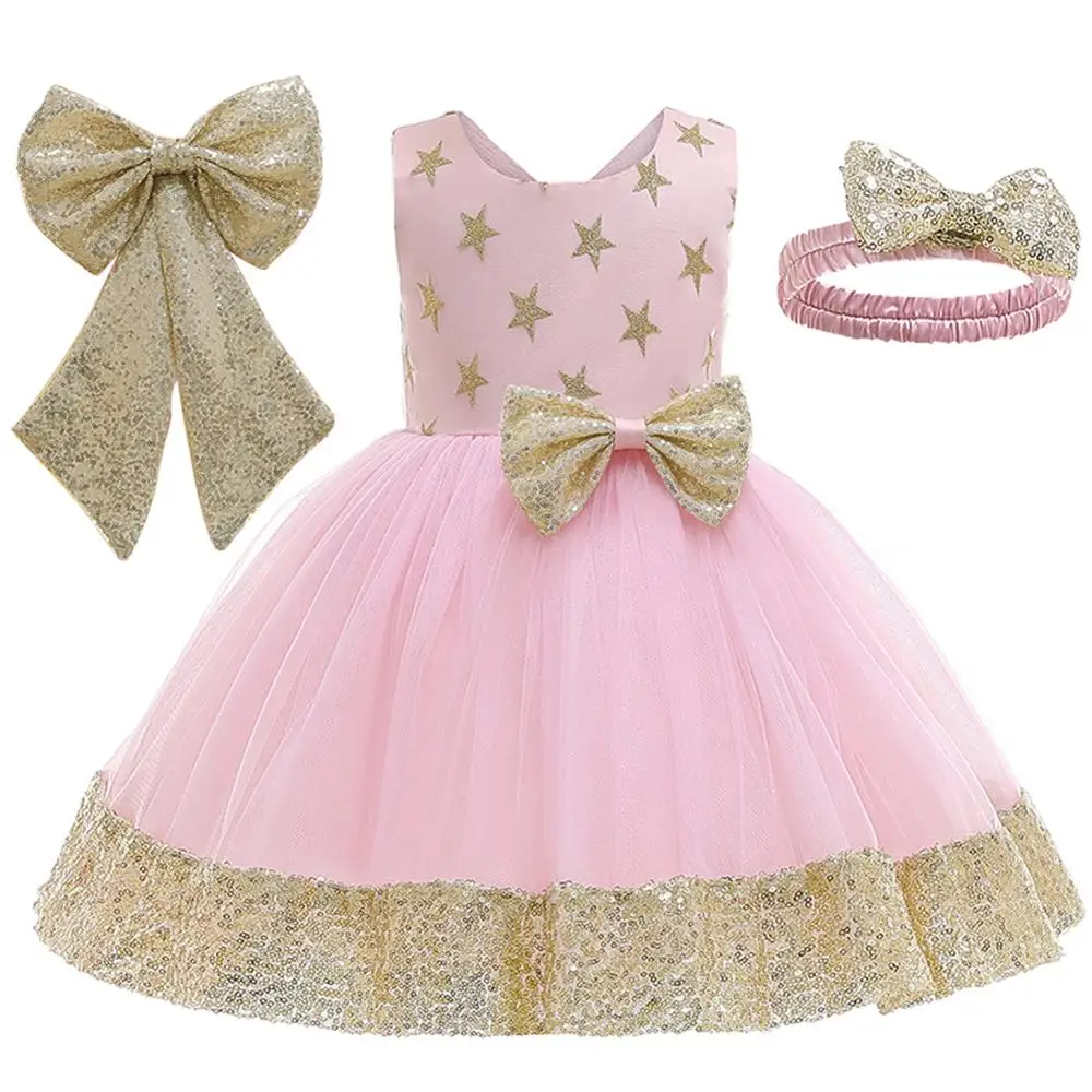 Children Sequined Bowknot Princess Dress For Girls Wedding Dress Kids Toddler Baby Girls Birthday Party Christams Fantasy Cotume
Children Sequined Bowknot Princess Dress For Girls Wedding Dress Kids Toddler Baby Girls Birthday Party Christams Fantasy Cotume