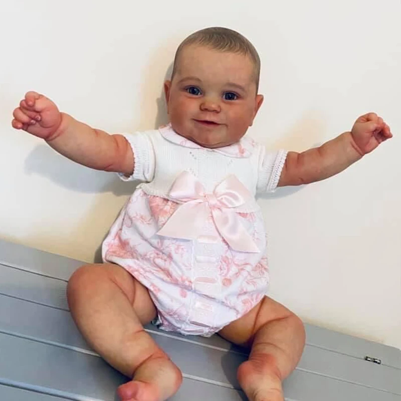 50CM Bebe reborn Maddie fat doll popular hand-drawing hair soft silicone baby newborn dolls gift
50CM Bebe reborn Maddie fat doll popular hand-drawing hair soft silicone baby newborn dolls gift