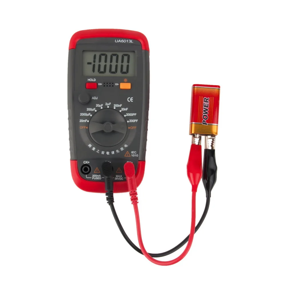 1 Pc UA6013L Auto Range Digital LCD Capacitor Capacitance Test Meter Multimeter Measurement Tester Meter Brand New
1 Pc UA6013L Auto Range Digital LCD Capacitor Capacitance Test Meter Multimeter Measurement Tester Meter Brand New
