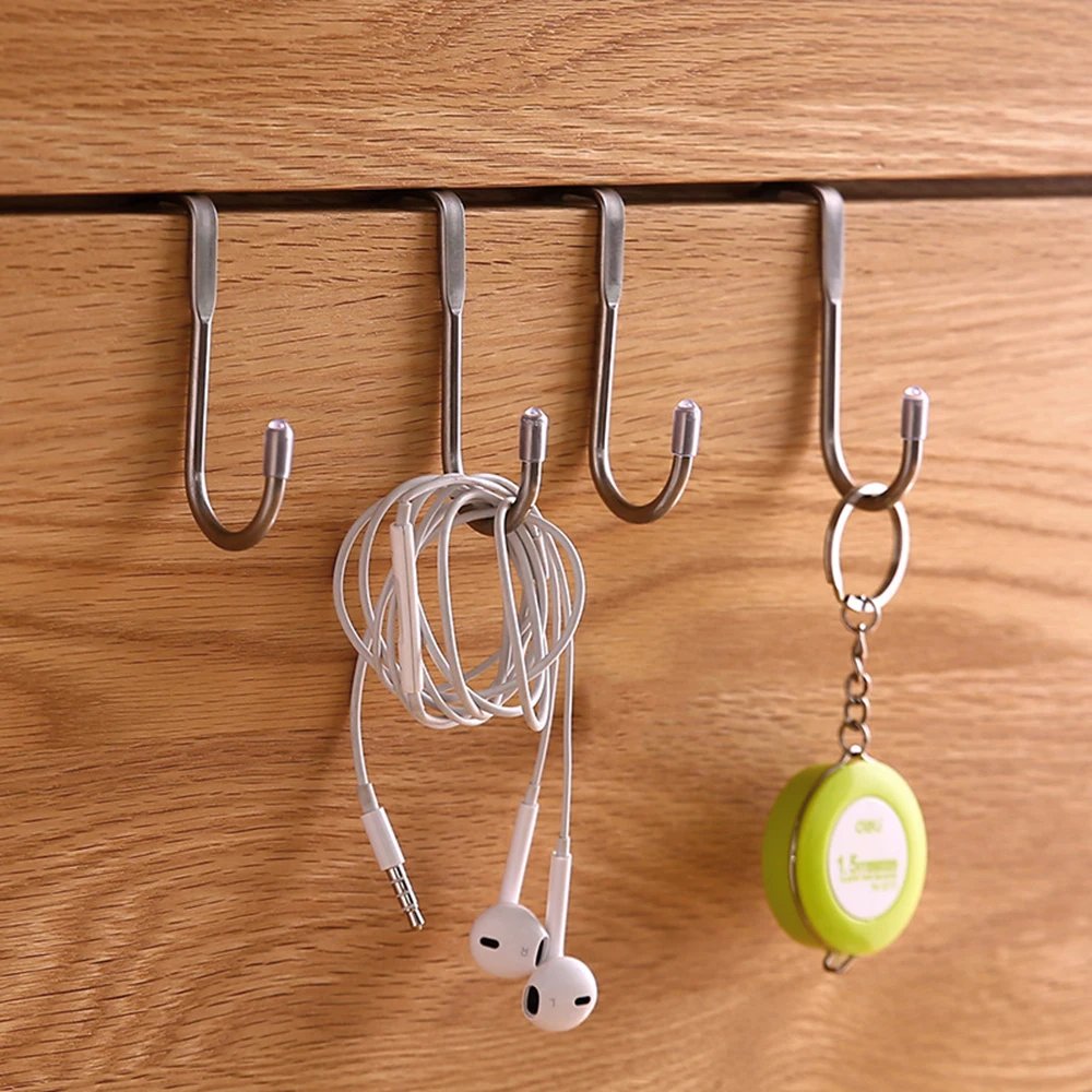 Load 5kg Stainless Steel Free Punching Cabinet Door Without Trace Hook S-type Door Hanger Hanger Door Back Coat Hook Small Hook
Load 5kg Stainless Steel Free Punching Cabinet Door Without Trace Hook S-type Door Hanger Hanger Door Back Coat Hook Small Hook