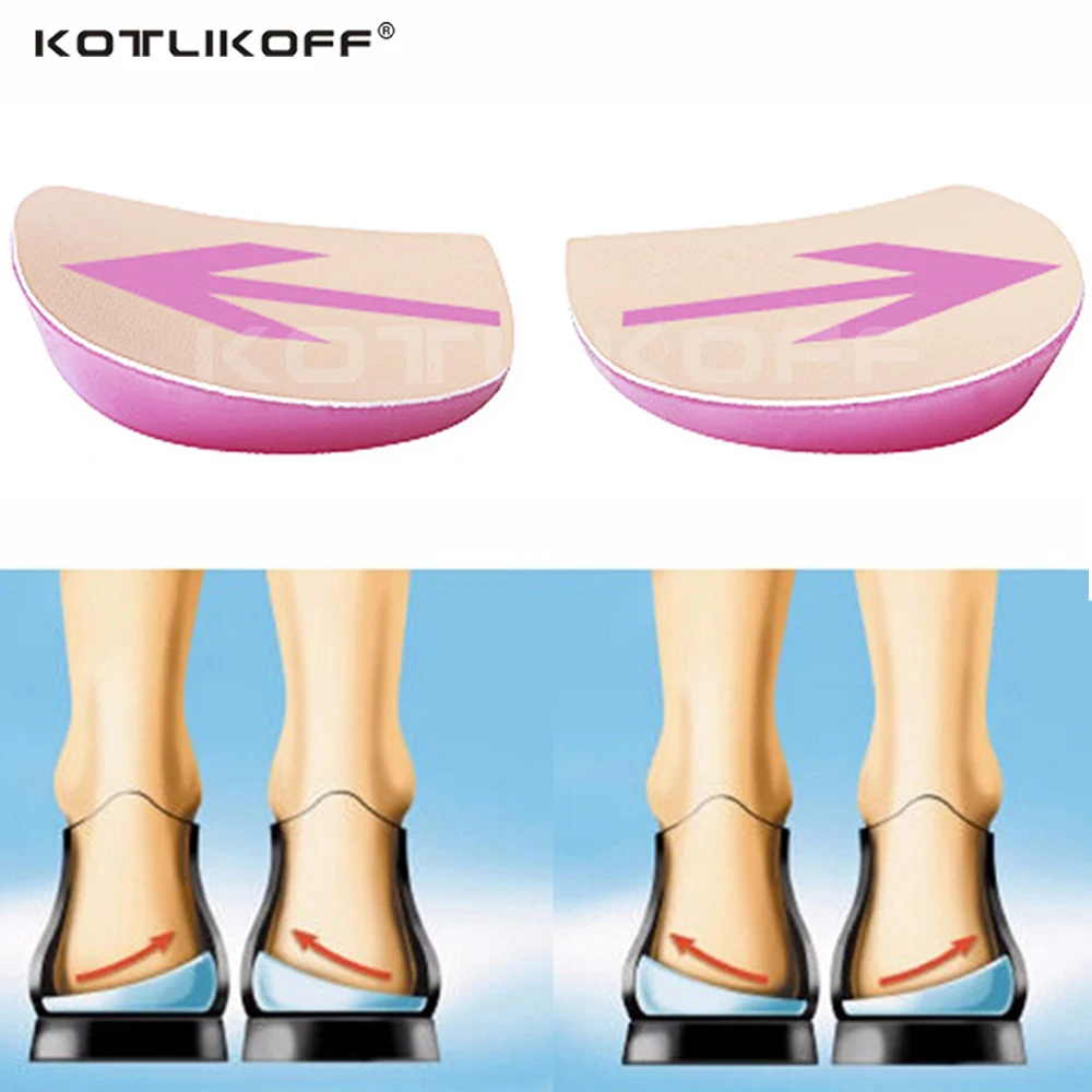 Orthopedic Shoes Sole Insoles O/X Type Leg Insoles Shoe Inserts Medial Lateral Heel Wedge Lift Silicone Pads Corrective Unisex
Orthopedic Shoes Sole Insoles O/X Type Leg Insoles Shoe Inserts Medial Lateral Heel Wedge Lift Silicone Pads Corrective Unisex