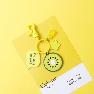 Cute Cartoon Fruit Key Chain Kiwi Fruit Strawberry Avocado Peach Key Chains Woman Man Key Ring Car Key Chain Jewelry
Cute Cartoon Fruit Key Chain Kiwi Fruit Strawberry Avocado Peach Key Chains Woman Man Key Ring Car Key Chain Jewelry